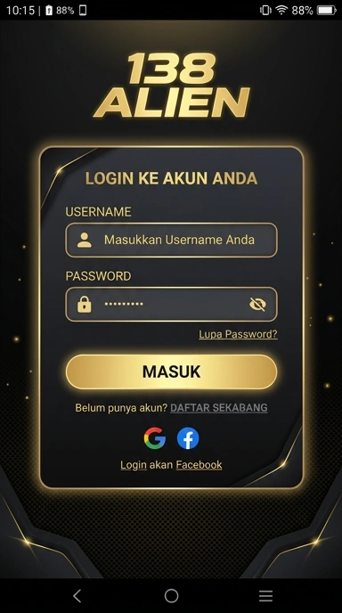 Cara Masuk Akun 138alien Untuk Pengguna Android