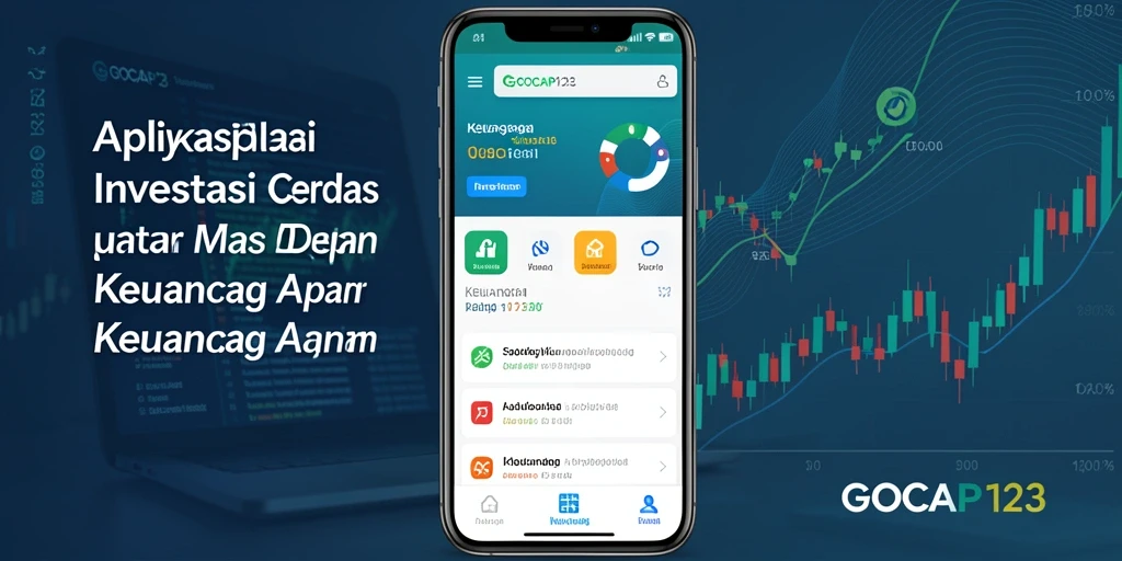 Screenshot GOCAP123 menunjukkan antarmuka aplikasi Investasi yang intuitif dan menarik.