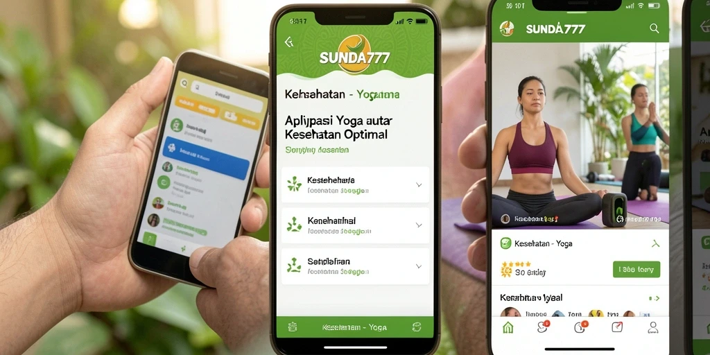 Tampilan antarmuka SUNDA777 yang intuitif untuk latihan Yoga.